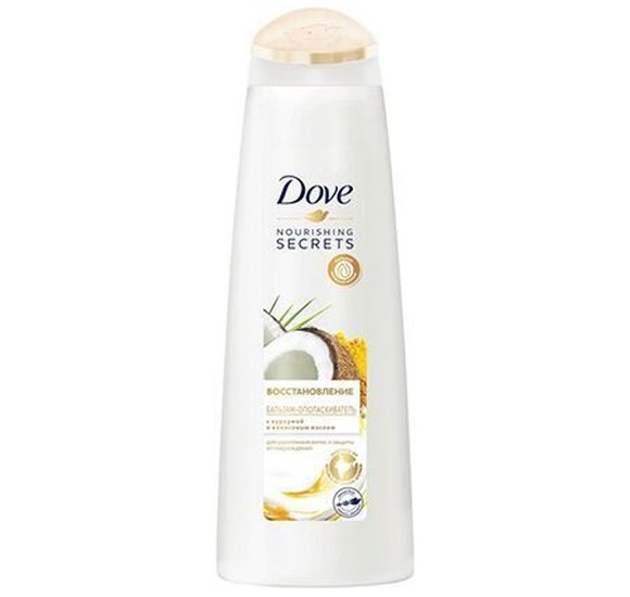 Бальзам ополаскиватель Dove Восстановление куркума и кокос 350мл купить с доставкой в Канске