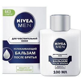 Фото товара Бальзам после бритья Nivea fo Men Восстанавливающий для чувст.кожи100мл