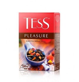 Фото товара Чай Tess черный 100г Pleasure