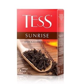 Фото товара Чай Tess черный 100г Sunrise