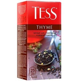 Фото товара Чай Tess черный 25пак по 2г Time