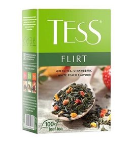 Фото товара Чай Tess зеленый 100г Flirt