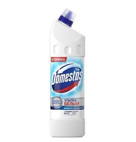 Фото товара Чистящее средство Domestos Ультра белый 1л*/