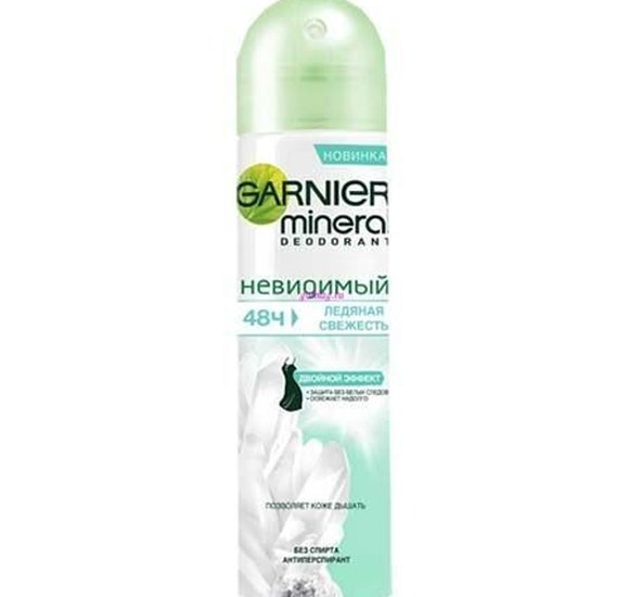 Дезодорант Garnier mineral Ледяная свежесть 150мл купить с доставкой в Канске