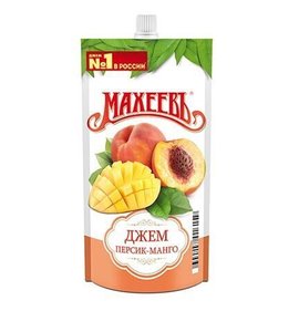 Фото товара Джем Махеев Персик и манго 300мл д/п