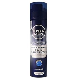 Фото товара Гель для бритья Nivea for Men Увлажняющий алое вера 200мл