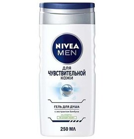 Фото товара Гель для душа Nivea men 250мл Для чувствительной кожи с Бамбуком