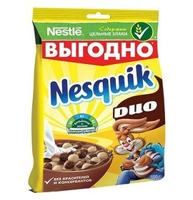 Фото товара Готовый завтрак Несквик шоколадный 700г