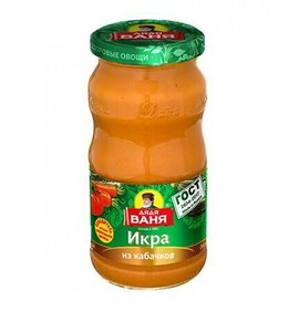 Фото товара Икра из кабачков Дядя Ваня 460г обжаренная ст/б