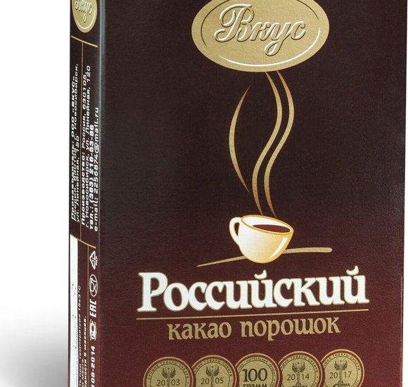 Какао порошок Российский 100г купить с доставкой в Канске