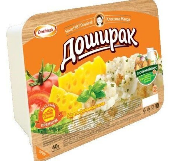 Картофельное пюре Доширак 40г сыр купить с доставкой в Канске