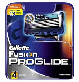 Фото товара Кассеты Gillette Fusion Proglide 4шт