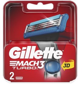 Фото товара Кассеты Gillette Mach3 Turbo 2шт
