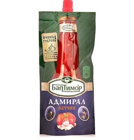 Фото товара Кетчуп Балтимор Адмирал 260г м/у
