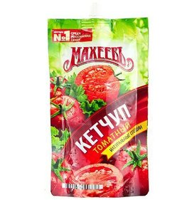 Фото товара Кетчуп Махеевъ Томатный 500г м/у