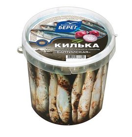 Фото товара Килька Балтийский берег Балтийская п/п 800г
