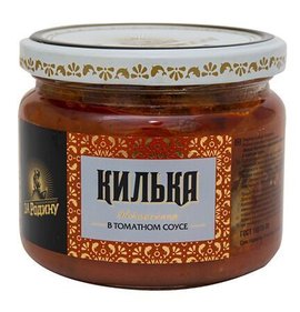 Фото товара Килька За Родину балт в т/с обжаренная 270г ст/б