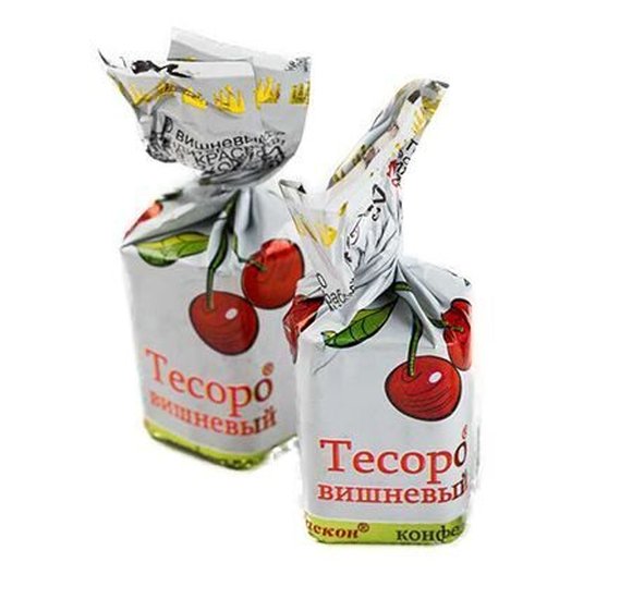 Конфеты Краскон Тесоро вишневый купить с доставкой в Канске