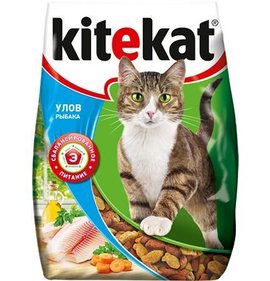 Фото товара Корм для кошек Китикет Улов рыбака 350г