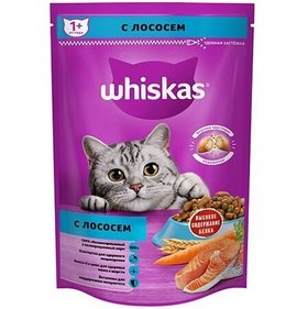 Фото товара Корм для кошек Вискас Подушечки паштет лосось 350г