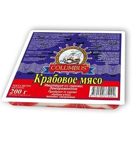 Фото товара Крабовое мясо Columbus 200г