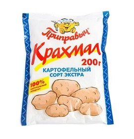 Фото товара Крахмал картофельный Приправыч экстра 200г