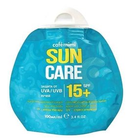 Фото товара Крем Cafe mimi солнцезащитный водостойкий SPF 15+ 100мл