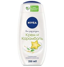 Фото товара Крем гель для душа Nivea 250мл Карамболь