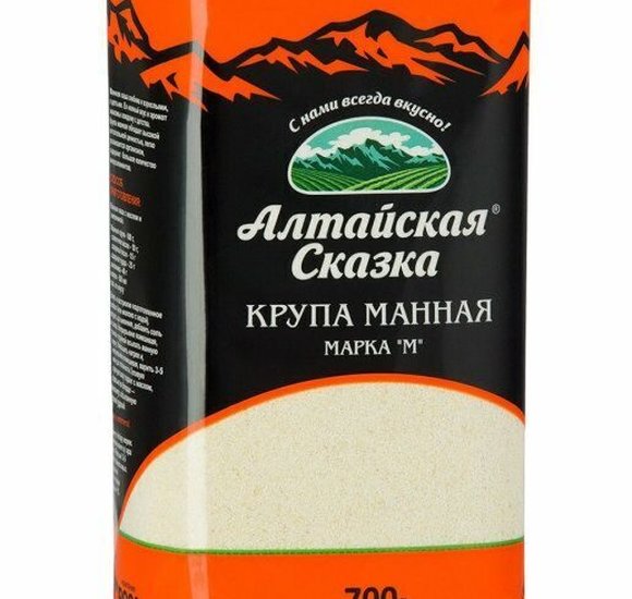 Крупа Алтайская сказка Манная 700г купить с доставкой в Канске