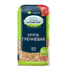 Фото товара Крупа Гудвилл 800г Гречневая ядрица