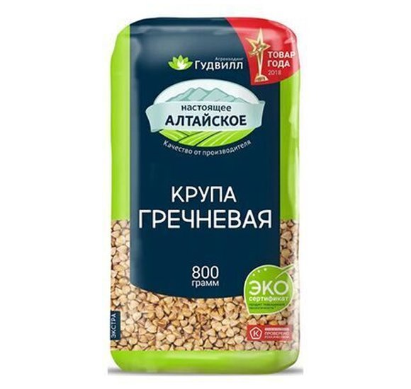 Крупа Гудвилл 800г Гречневая ядрица купить с доставкой в Канске