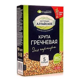 Фото товара Крупа Гудвилл Гречневая ядрица 5пак по 80г