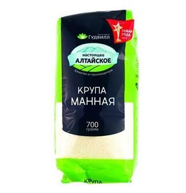 Фото товара Крупа Гудвилл Манная 700г