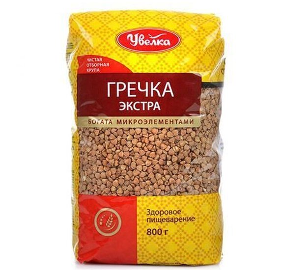 Крупа Увелка 800г Греча Экстра ядрица купить с доставкой в Канске