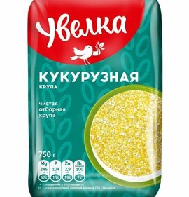 Фото товара Крупа Увелка Кукурузная 750г