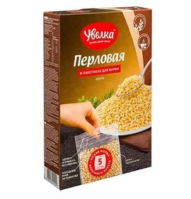 Фото товара Крупа Увелка Перловая 5пак по 80г