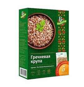 Фото товара Крупа Вишневый сад Гречневая 5пак по 80г