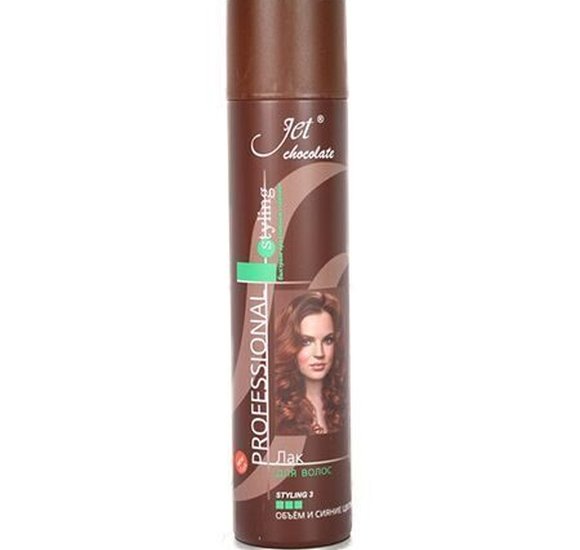 Лак для волос Jet Chocolate Styling сверхсильн фиксация 300 мл купить с доставкой в Канске