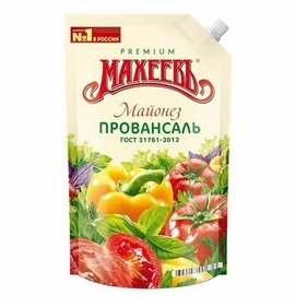 Фото товара Майонез Махеев Premium Провансаль 50,5% 400мл д/п