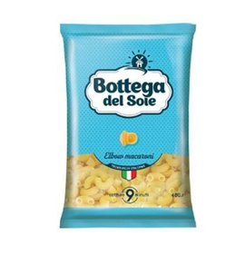 Фото товара Макароны Bottega del Sole рожки 400г КДВ