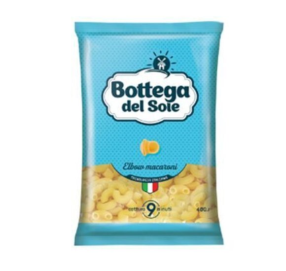 Макароны Bottega del Sole рожки 400г КДВ купить с доставкой в Канске
