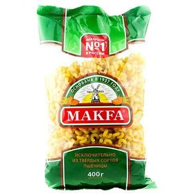 Фото товара Макароны Макфа Виток 400г