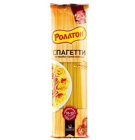 Фото товара Макароны Роллтон спагетти 400г