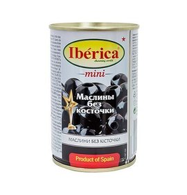 Фото товара Маслины Iberica мини б/к 300г ключ ж/б