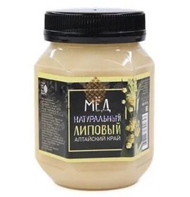 Фото товара Мед Алтайский липовый 500г ст/б