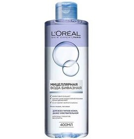 Фото товара Мицеллярная вода L`Oreal для смешанной и нормальной кожи 400мл