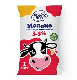Фото товара Молоко Филимоново п/п 3,5% 1л БЗМЖ