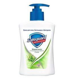Фото товара Мыло жидкое Safeguard с ароматом алоэ 250мл//*