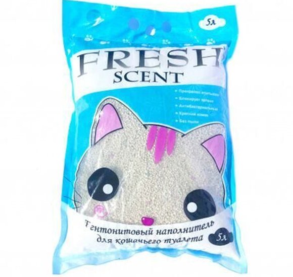Наполнитель для кошачьего туалета Fresh Scent Оригинал 5л купить с доставкой в Канске