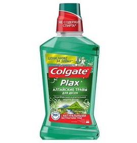 Фото товара Ополаскиватель для полости рта Colgate Plax Лечебные травы 250мл//*